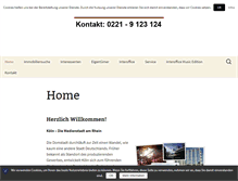 Tablet Screenshot of interoffice-gmbh.de